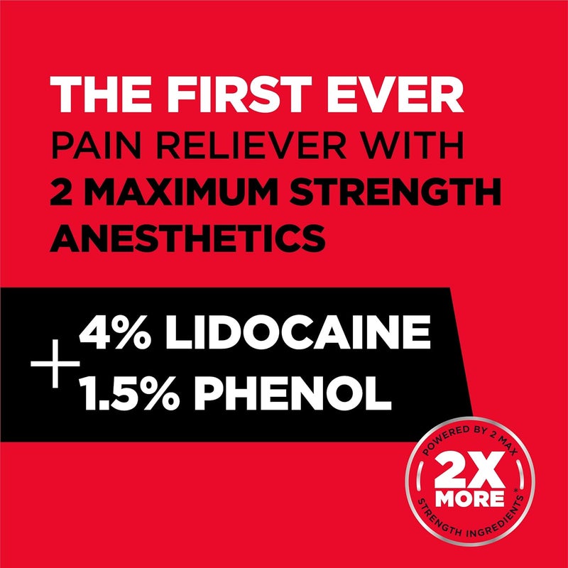 Absorbine . Pro Maximum-Strength Lidocaine Roll-On, Fast-Acting Nerve, Joint, & Muscle Pain Relief, No-Mess, Non-Greasy Formula, 4% Lidocaine with Phenol, 2.5 oz (Pack of 3) - Image 5